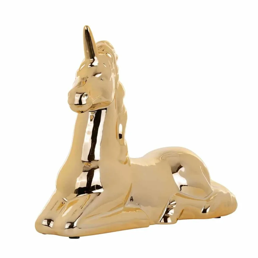 Richmond Interiors Unicorn deco object goud