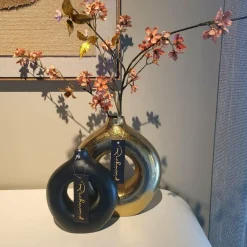 Richmond Interiors Vaas Felice zwart