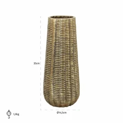 Richmond Interiors Vaas Loran klein (Brushed Gold)