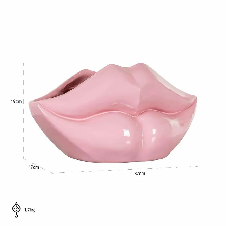 Richmond Interiors Vaas Lippo roze Pink