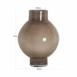 Richmond Interiors Vaas Celina groot Taupe