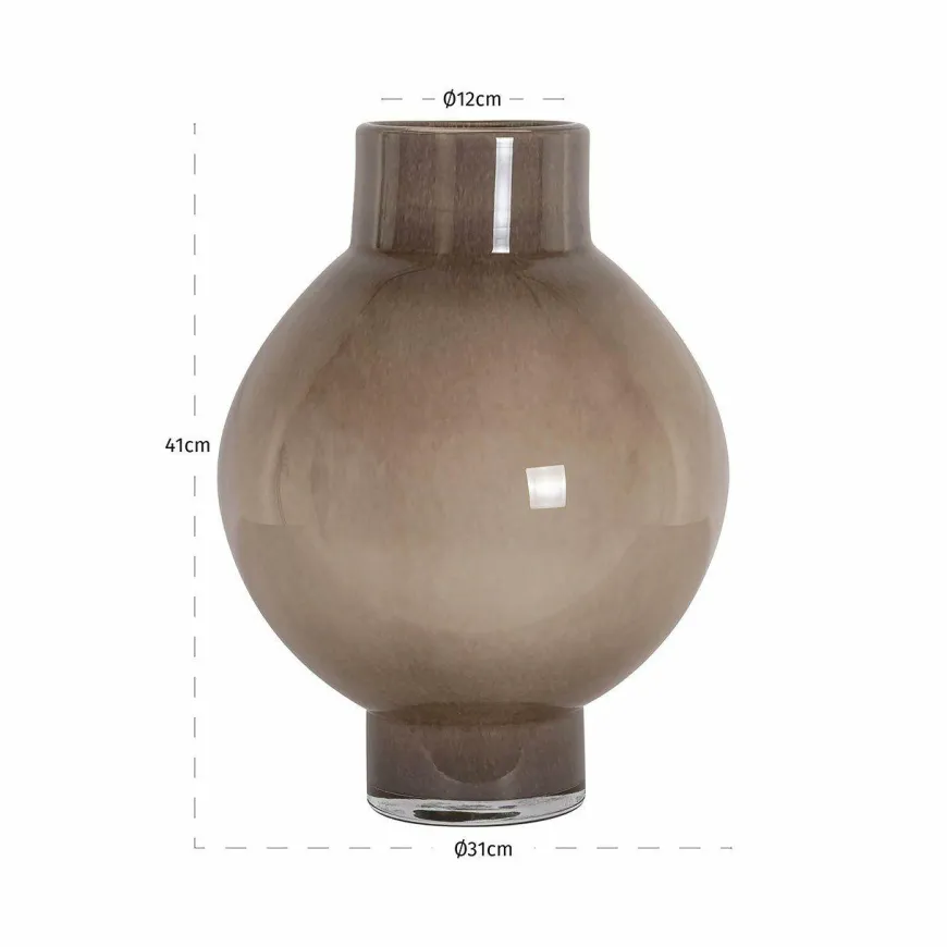 Richmond Interiors Vaas Celina groot Taupe