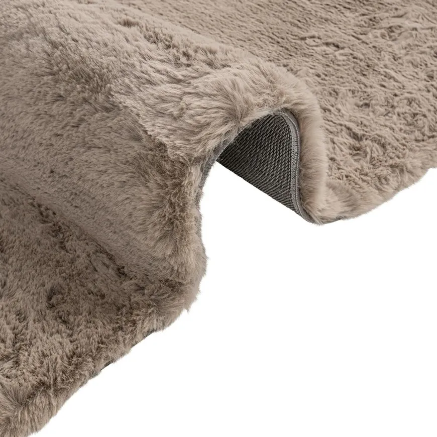 Richmond Interiors Vloerkleed Saifo furry 200x230 zand