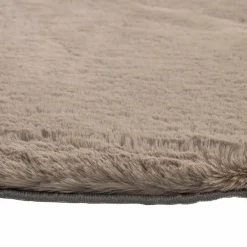 Richmond Interiors Vloerkleed Saifo furry 160Ø Zand