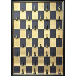 Richmond Interiors Wall art Nala Zwart/Goud