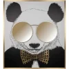 Richmond Interiors Wall art shiny Panda