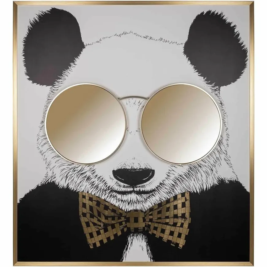 Richmond Interiors Wall art shiny Panda