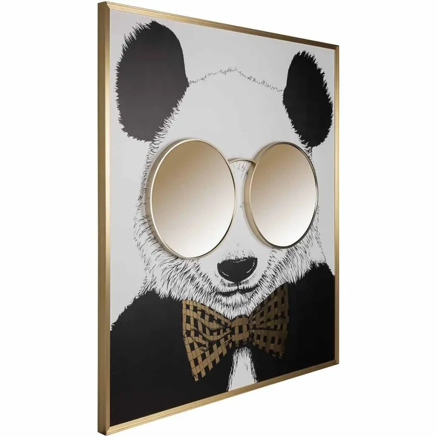Richmond Interiors Wall art shiny Panda