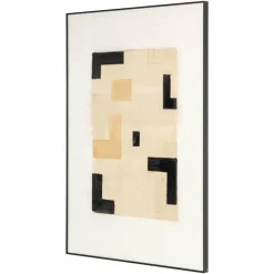 Richmond Interiors Wall art Vortex beige links