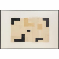 Richmond Interiors Wall art Vortex beige links