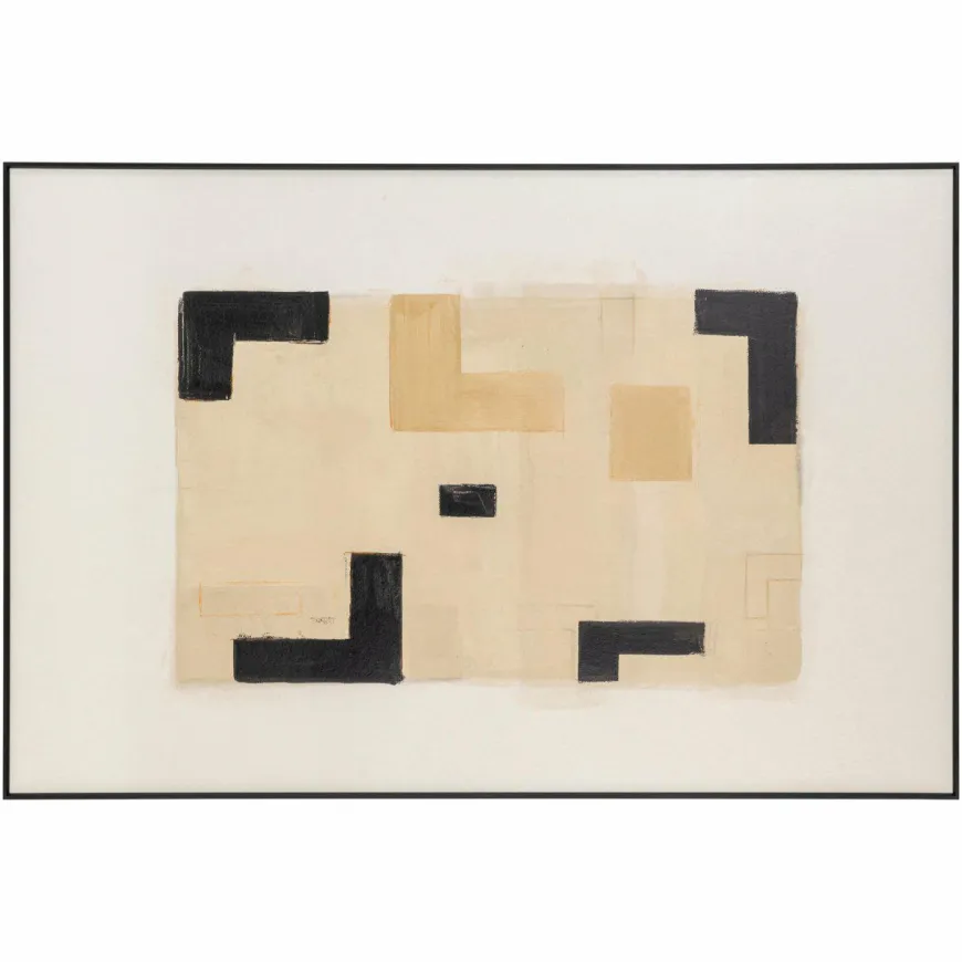 Richmond Interiors Wall art Vortex beige links