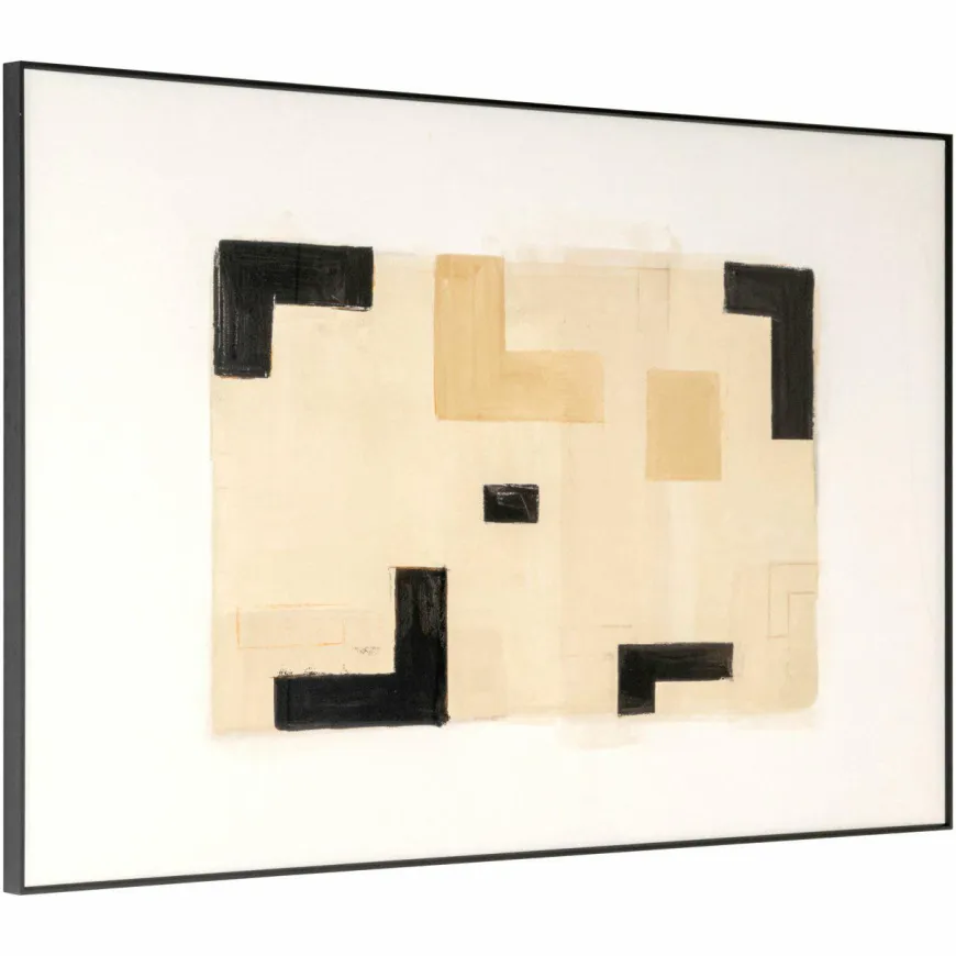 Richmond Interiors Wall art Vortex beige links