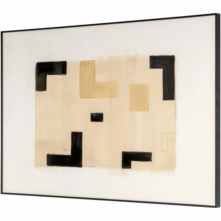 Richmond Interiors Wall art Vortex beige links