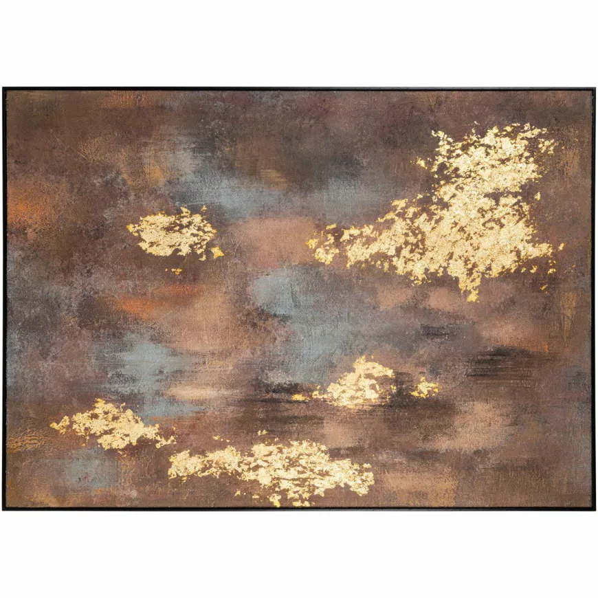 Richmond Interiors Wall art Golden gleam gold