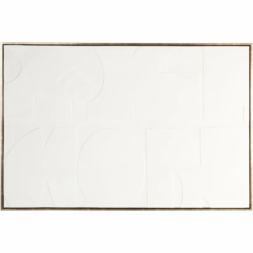 Richmond Interiors Wall art Decadence white