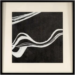 Richmond Interiors Wall art Jozra Zwart / Wit