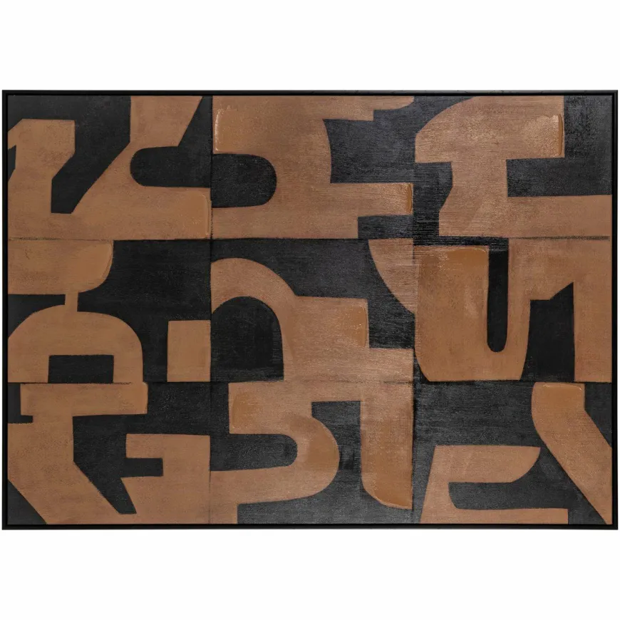Richmond Interiors Wall art Cascade brown