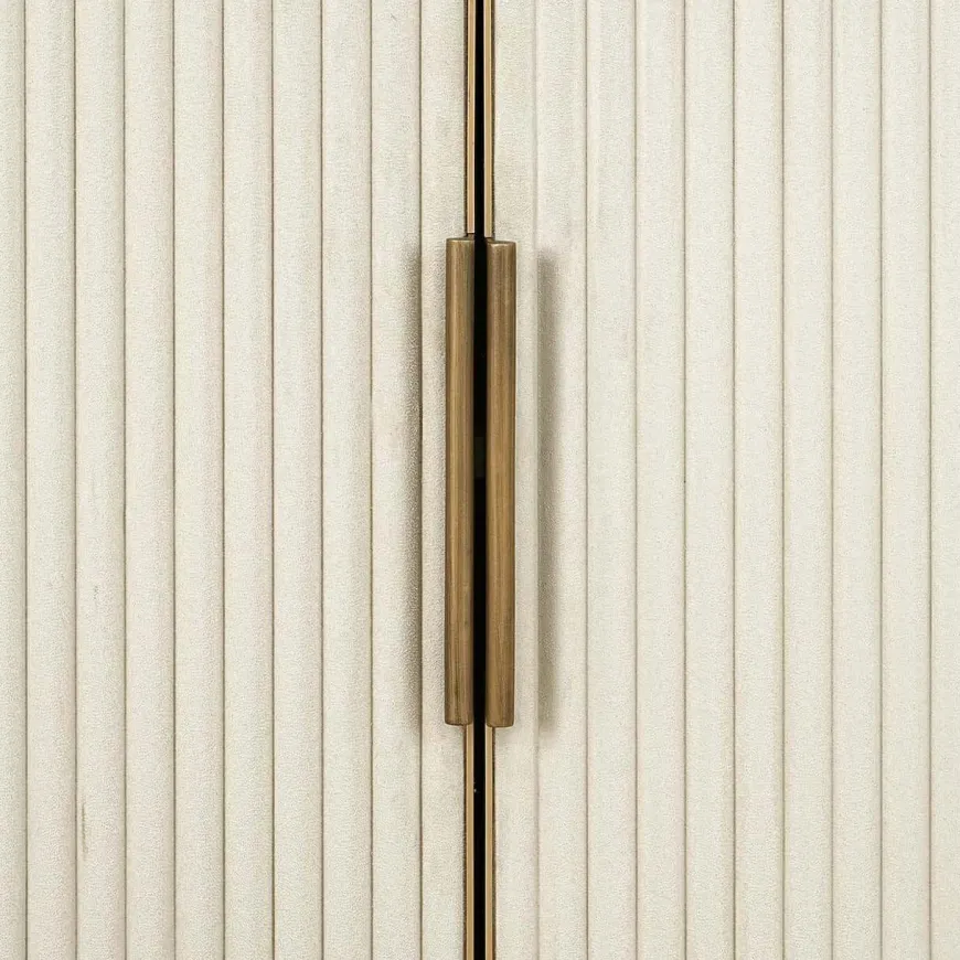 Richmond Interiors Wandkast Tivoli 2-deurs 3 open planken Wit