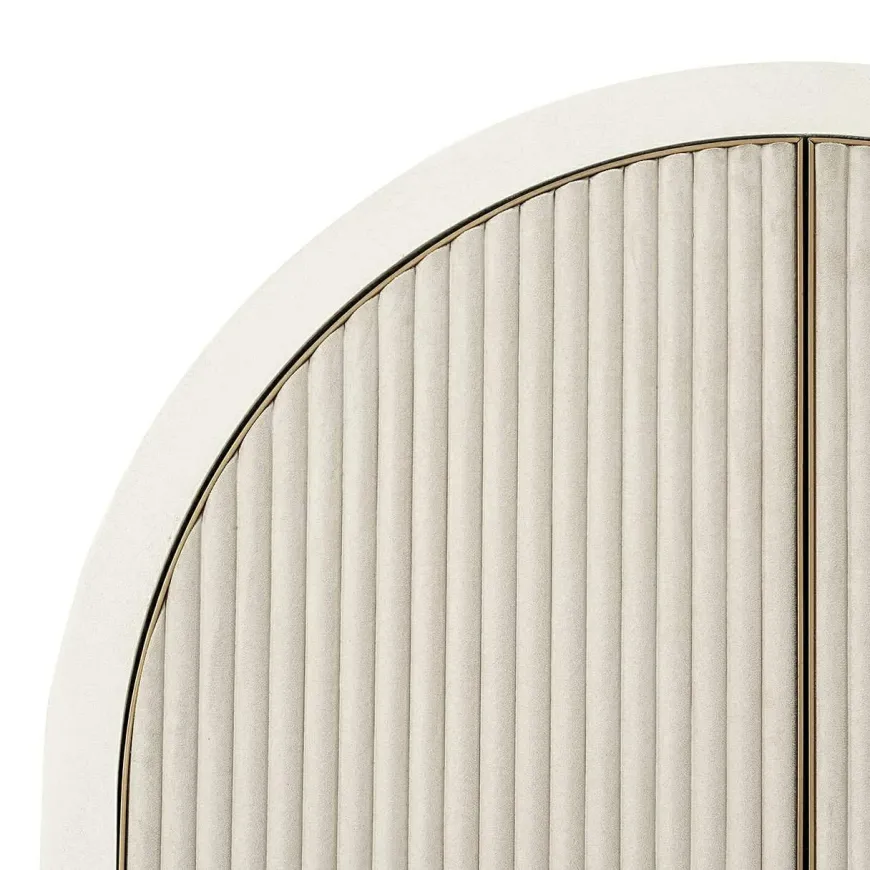 Richmond Interiors Wandkast Tivoli met gebogen bovenkant 2-deurs Wit