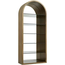 Richmond Interiors Wandkast Bowic geborsteld Goud