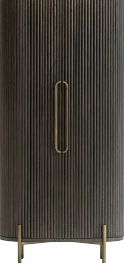 Richmond Interiors Wandkast Luxor 1-deur (Brown)