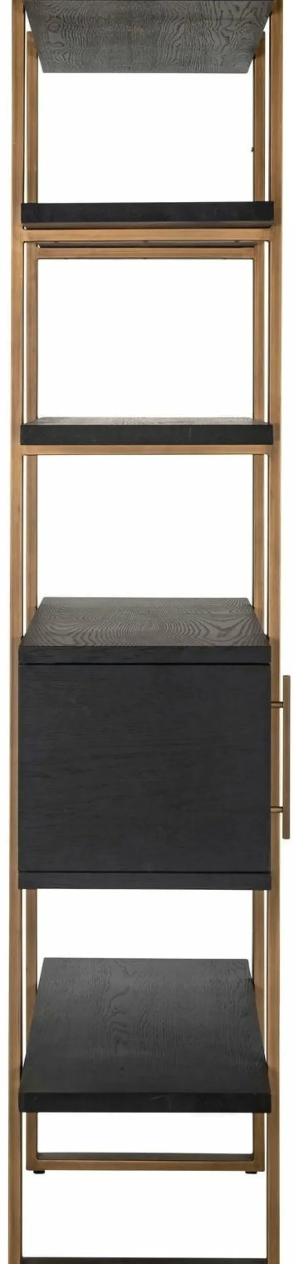 Richmond Interiors Wandkast Cambon 4-deuren 4-planken (Dark coffee)