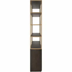 Richmond Interiors Wandkast Carter brown large 4-doors