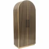 Richmond Interiors Wandkast Les Arcs 2-deurs Brushed Goud