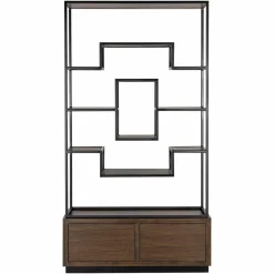 Richmond Interiors Wandkast Bonvoy Bruin 2-laden Bruin