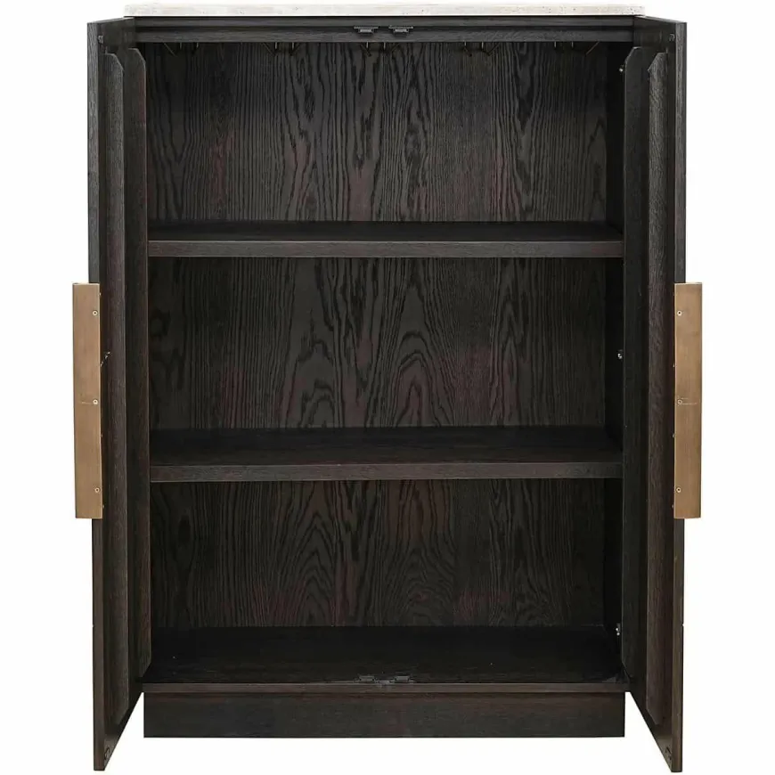 Richmond Interiors Wandkast Claremont 2-deurs Bruin