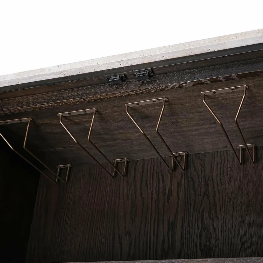 Richmond Interiors Wandkast Claremont 2-deurs Bruin