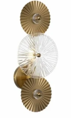 Richmond Interiors Wandlamp Aidan Brushed Goud