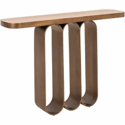 Richmond Interiors Wandtafel Locarno geborsteld Goud