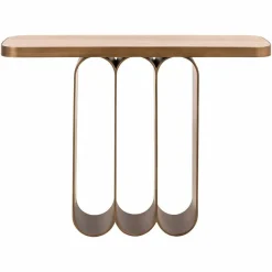Richmond Interiors Wandtafel Locarno geborsteld Goud