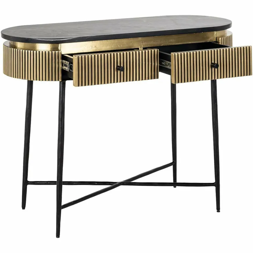 Richmond Interiors Wandtafel Ironville goud
