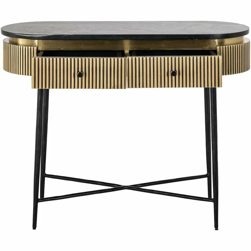 Richmond Interiors Wandtafel Ironville goud
