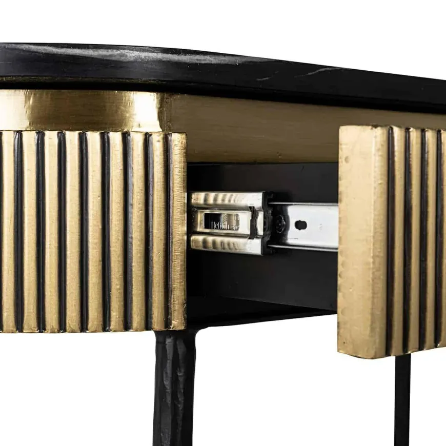 Richmond Interiors Wandtafel Ironville goud