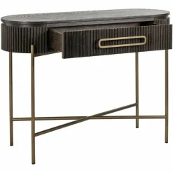 Richmond Interiors Wandtafel Luxor 1-lade bruin