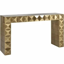 Richmond Interiors Wandtafel Collada (Brushed Gold)