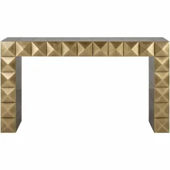Richmond Interiors Wandtafel Collada (Brushed Gold)