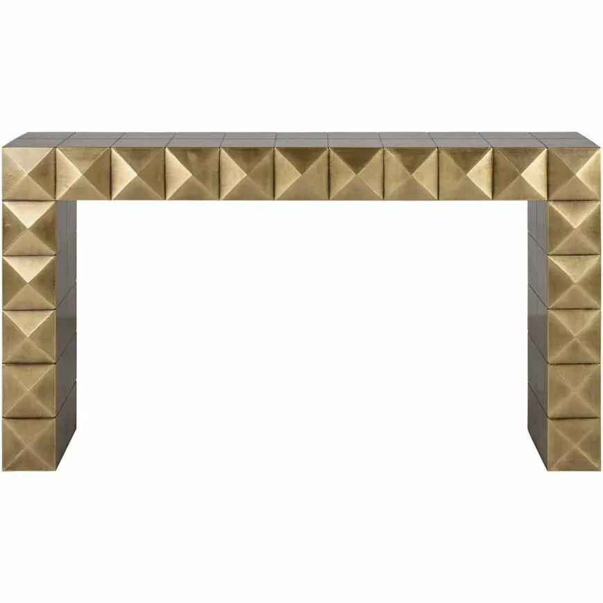 Richmond Interiors Wandtafel Collada (Brushed Gold)