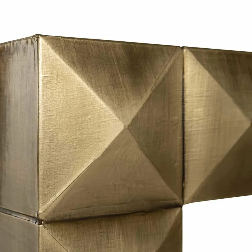 Richmond Interiors Wandtafel Collada (Brushed Gold)