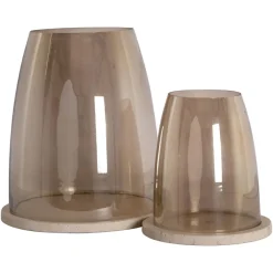 Richmond Interiors Windlicht Alusia sand large
