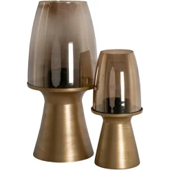 Richmond Interiors Windlicht Danea goud klein
