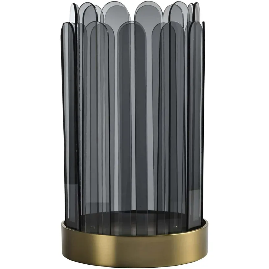 Richmond Interiors Windlicht Daisey groot Grijs