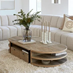 Riviera Maison Kandelaar Isla wit