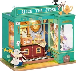 Robotime Houten bouwpakket Alice's Tea Store