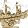 Robotime Houten Bouwpakket Sailing Ship