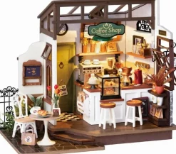 Robotime Houten bouwpakket No.17 Slow Life Café