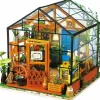 Robotime Houten bouwpakket Cathy's flower house